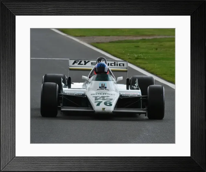 Framed Print : CM9 4438 Richard Eyre, Williams FW08 Framed Print : CM9 4438 Richard Eyre, Williams FW08