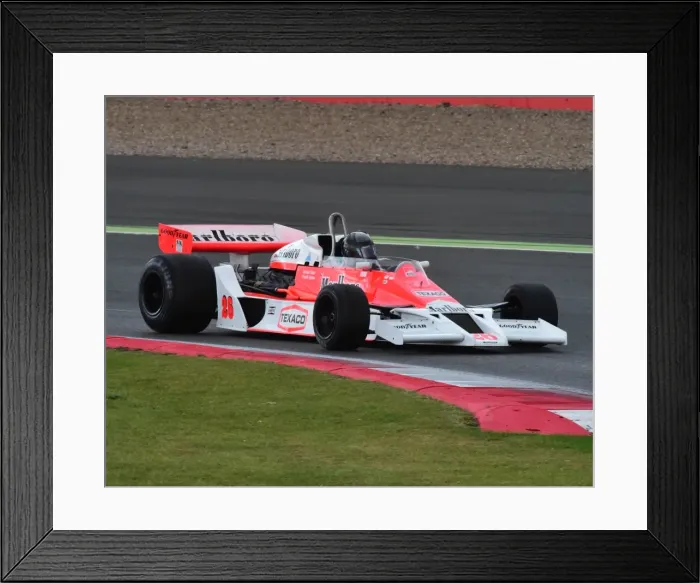 Framed Print : CM9 4463 Frank Lyons, McLaren M26 Framed Print : CM9 4463 Frank Lyons, McLaren M26