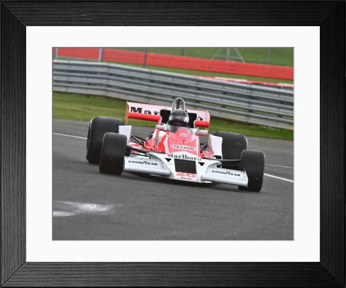 Framed Print : CM9 4483 Frank Lyons, McLaren M26 Framed Print : CM9 4483 Frank Lyons, McLaren M26