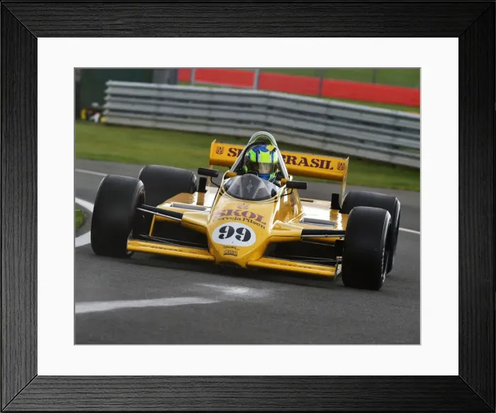 Framed Print : CM9 4489 Gavin Pickering, Fittipaldi F8 Framed Print : CM9 4489 Gavin Pickering, Fittipaldi F8