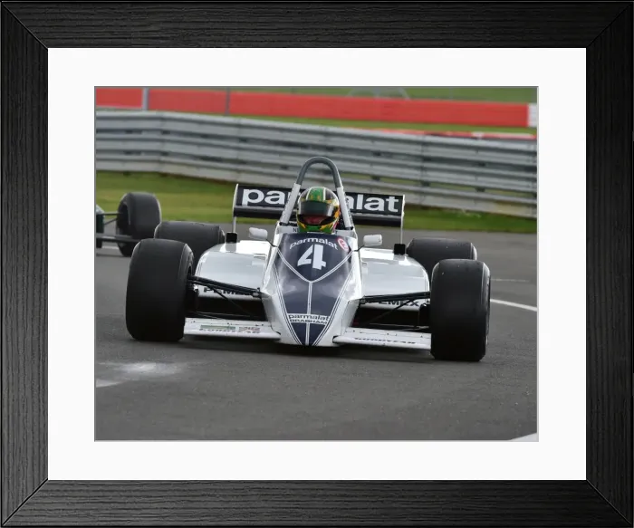 Framed Print : CM9 4493 Joaquin Folch-Rusinol, Brabham BT49C