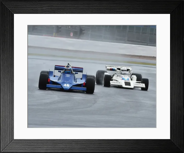 Framed Print : CM9 5859 Peter Williams, Tyrrell 090, Jason Wright, Shadow DN8 Framed Print : CM9 5859 Peter Williams, Tyrrell 090, Jason Wright, Shadow DN8