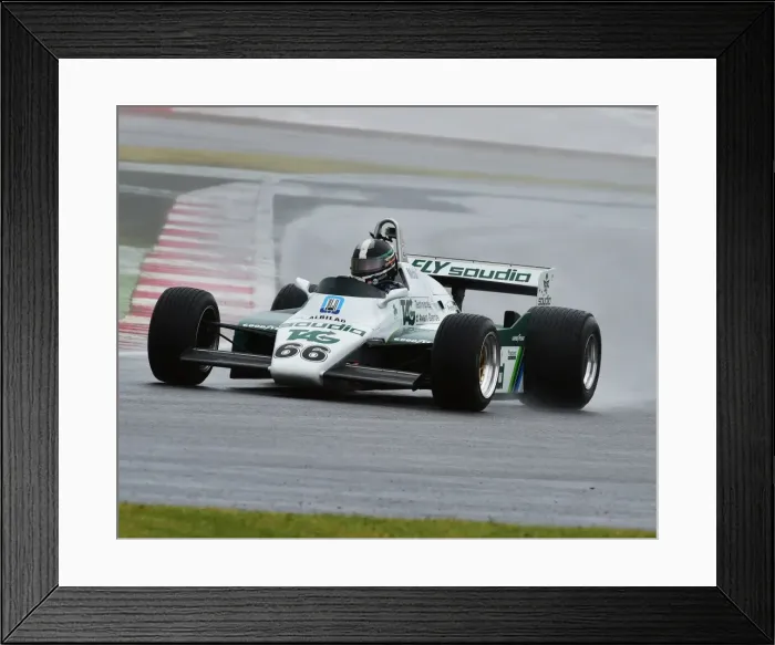 Framed Print : CM9 5827 Tommy Dreelan, Williams FW08 Framed Print : CM9 5827 Tommy Dreelan, Williams FW08