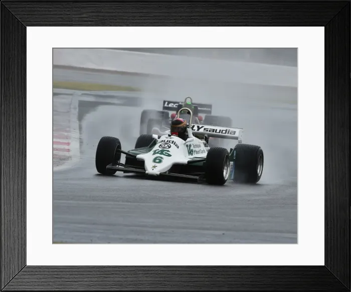 Framed Print : CM9 5822 Max Smith-Hilliard, Williams FW07C Framed Print : CM9 5822 Max Smith-Hilliard, Williams FW07C