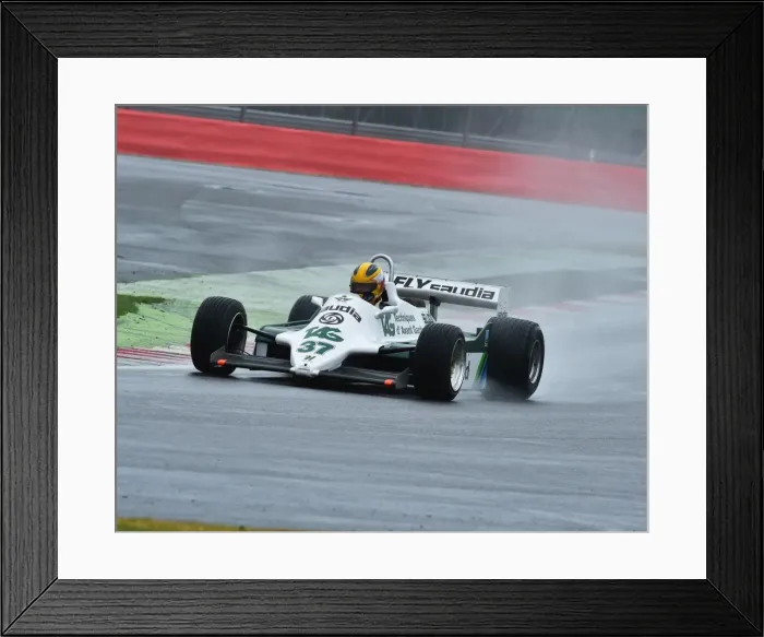 Framed Print : CM9 5872 Christophe D Ansembourg, Williams FW07C Framed Print : CM9 5872 Christophe D Ansembourg, Williams FW07C