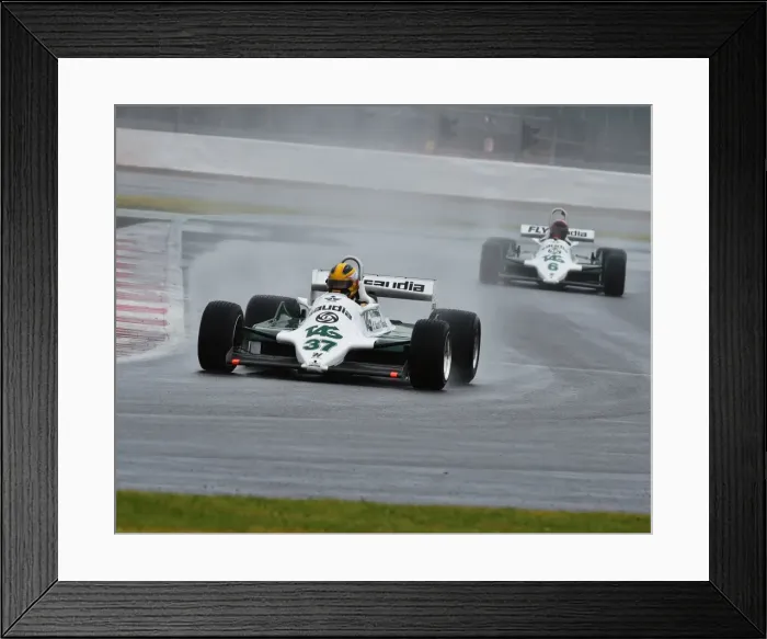 Framed Print : CM9 5821 Christophe D Ansembourg, Williams FW07C Framed Print : CM9 5821 Christophe D Ansembourg, Williams FW07C