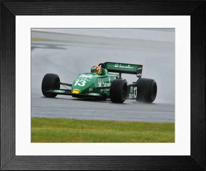 Framed Print : CM9 5817 Andy Wolfe, Tyrrell 011