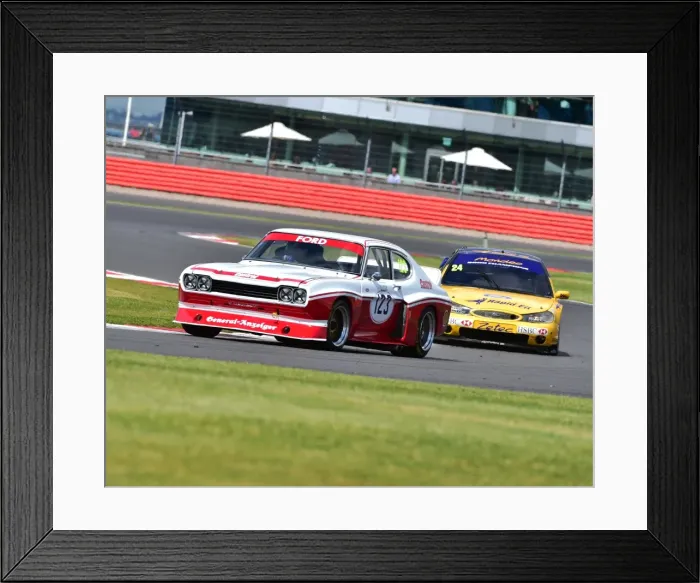 Framed Print : CM9 4510 Ric Wood, Ford Capr
