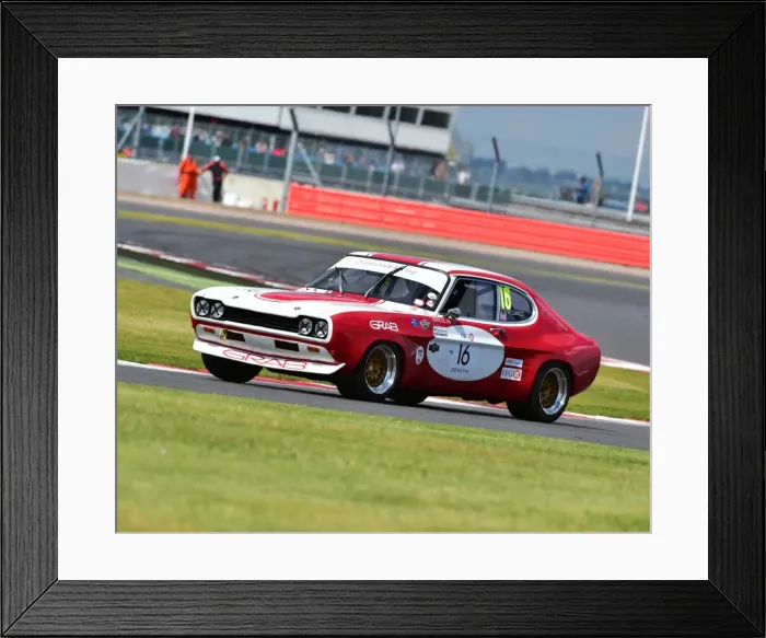 Framed Print : CM9 4513 Steve Dance, Ford Capri, RS 2600 Framed Print : CM9 4513 Steve Dance, Ford Capri, RS 2600