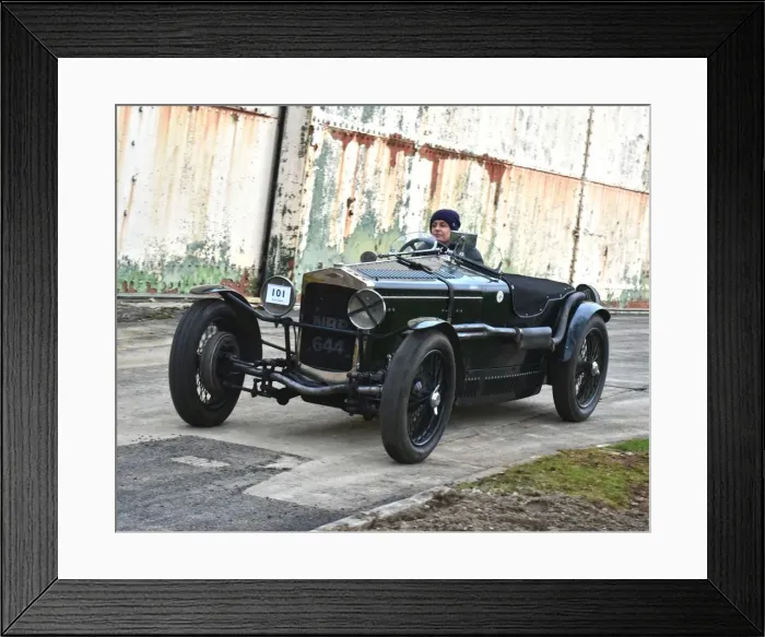 Framed Print : CM11 6863 Mrs Jo Blakeney-Edwards, Frazer Nash Super Sports Framed Print : CM11 6863 Mrs Jo Blakeney-Edwards, Frazer Nash Super Sports