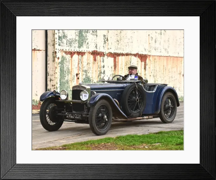 Framed Print : CM11 6858 Paul Weston, Frazer Nash TT replica Framed Print : CM11 6858 Paul Weston, Frazer Nash TT replica
