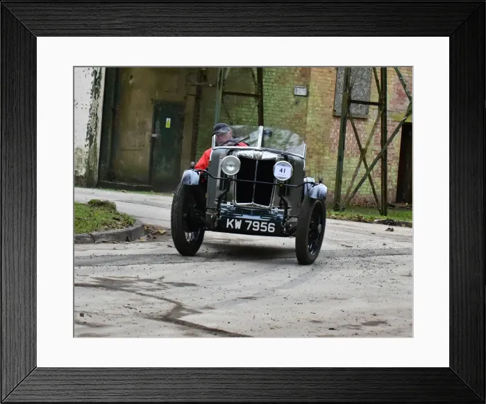 Framed Print : CM11 6784 Nigel Stroud, MG M Type, KW 7956 Framed Print : CM11 6784 Nigel Stroud, MG M Type, KW 7956