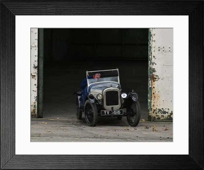 Framed Print : CM11 6722 Miss Annabel Jones, Austin 7 Gordon England Framed Print : CM11 6722 Miss Annabel Jones, Austin 7 Gordon England
