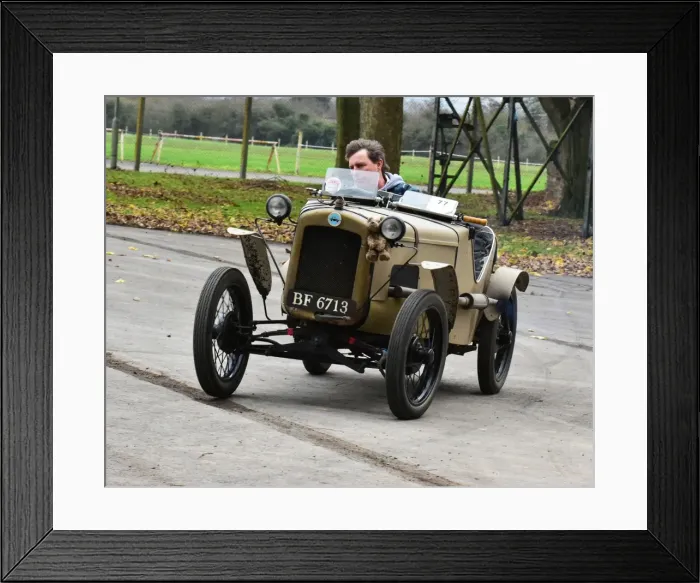 Framed Print : CM11 6727 Russell Mills, Austin 7 Ulster Sports Replica Framed Print : CM11 6727 Russell Mills, Austin 7 Ulster Sports Replica