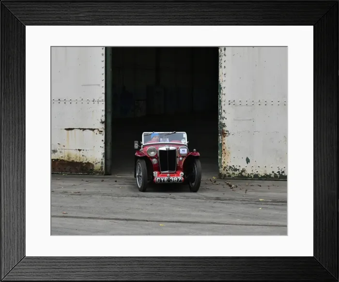 Framed Print : CM11 6699 Barry Creaser, MG PA Midget Framed Print : CM11 6699 Barry Creaser, MG PA Midget
