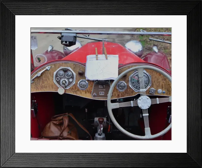 Framed Print : CJ6 3995 Barry Creaser, MG PA Midget Framed Print : CJ6 3995 Barry Creaser, MG PA Midget