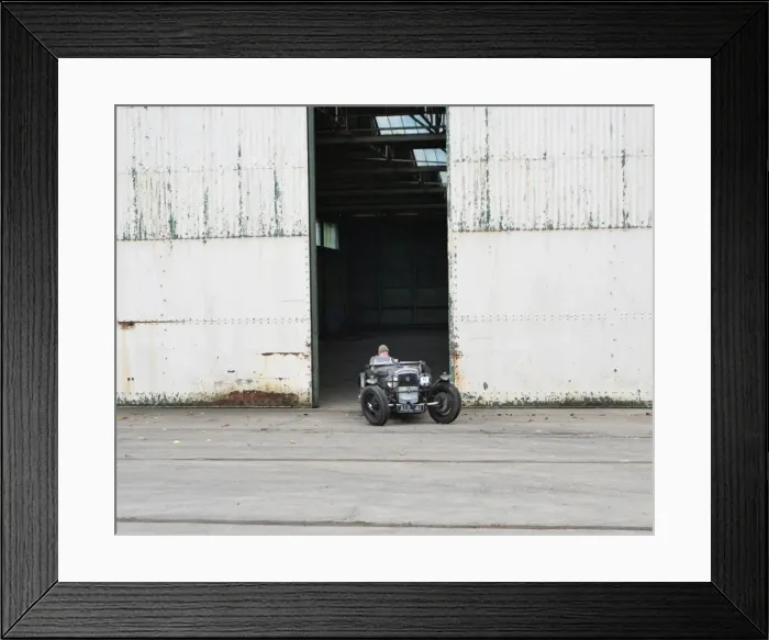 Framed Print : CJ6 3996 Dr Steven Pryke, Frazer Nash, TT replica Framed Print : CJ6 3996 Dr Steven Pryke, Frazer Nash, TT replica