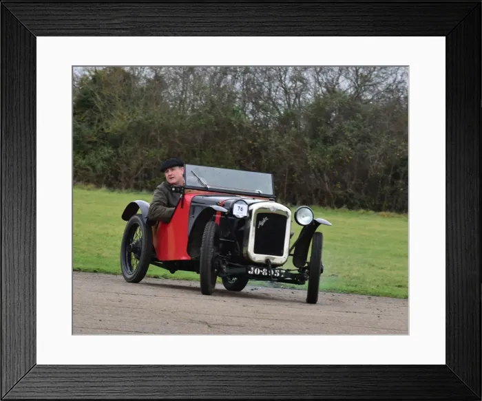 Framed Print : CM11 6514 Richard Marsh, Austin 7 Ulster Framed Print : CM11 6514 Richard Marsh, Austin 7 Ulster