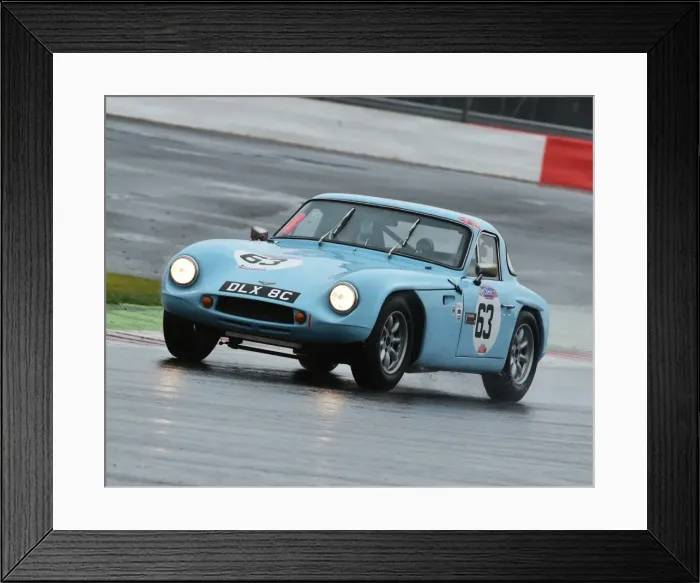 Framed Print : CM9 5940 David Thompson, Jon Wolfe, TVR Grantura Framed Print : CM9 5940 David Thompson, Jon Wolfe, TVR Grantura