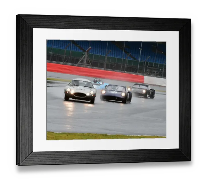 Framed Print : CM9 5953 Nigel Greensall, Julian Thomas, Jaguar E-Type