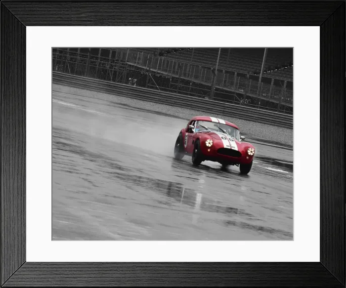 Framed Print : CM9 5777b w Martin Hunt, Patrick Blakeney-Edwards, AC Cobra, 24 TH Framed Print : CM9 5777b w Martin Hunt, Patrick Blakeney-Edwards, AC Cobra, 24 TH