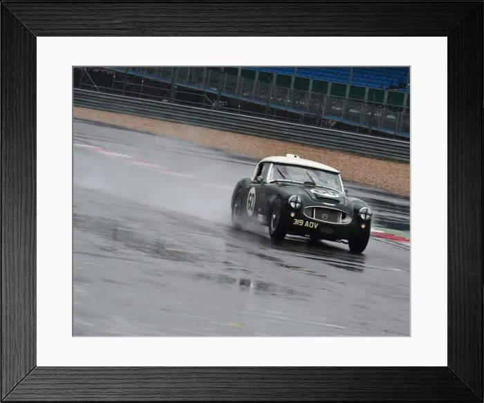 Framed Print : CM9 5775 Katarina Kyvalova, Austin Healey 3000 Mk1