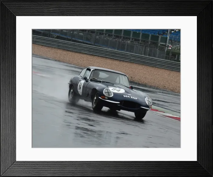 Framed Print : CM9 5790 Julian Bronson, John Clark, Jaguar E-Type FHC Framed Print : CM9 5790 Julian Bronson, John Clark, Jaguar E-Type FHC