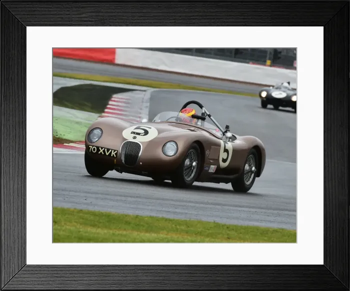 Framed Print : CM9 5573 Chris Ward, John Young, Jaguar C-Type Framed Print : CM9 5573 Chris Ward, John Young, Jaguar C-Type