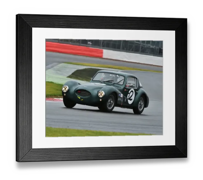 Framed Print : CM9 5594 Arlette Muller, Aston Martin DB3 Coupe Framed Print : CM9 5594 Arlette Muller, Aston Martin DB3 Coupe