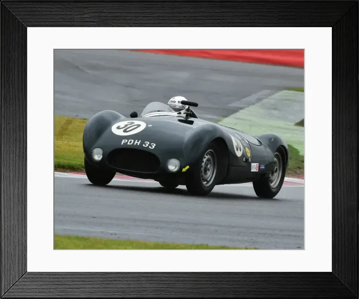 Framed Print : CM9 5600 Katarina Kyvalova, Cooper Jaguar T33