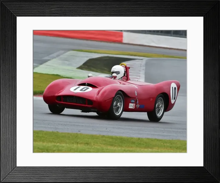 Framed Print : CM9 5604 Malcolm Paul, Rick Bourne, Lotus Mk10 Framed Print : CM9 5604 Malcolm Paul, Rick Bourne, Lotus Mk10