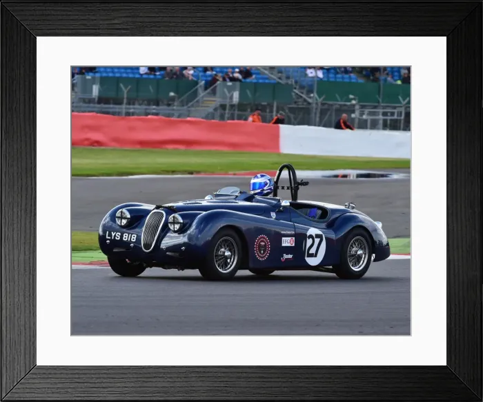 Framed Print : CM9 4642 Jim Tester, Jaguar XK 120 Framed Print : CM9 4642 Jim Tester, Jaguar XK 120