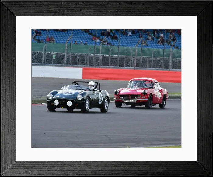 Framed Print : CM9 4664 Chris Woodgate, Elva Courier, Alex Drabble, Reliant Sabre Six Framed Print : CM9 4664 Chris Woodgate, Elva Courier, Alex Drabble, Reliant Sabre Six