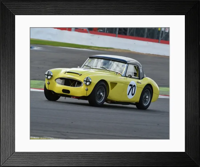 Framed Print : CM9 4669 Richard Collyer, Austin Healey 3000 Framed Print : CM9 4669 Richard Collyer, Austin Healey 3000