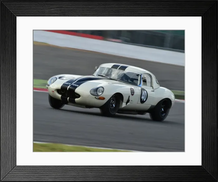 Framed Print : CM9 4696mb Scott Redding, Jaguar E-Type Framed Print : CM9 4696mb Scott Redding, Jaguar E-Type