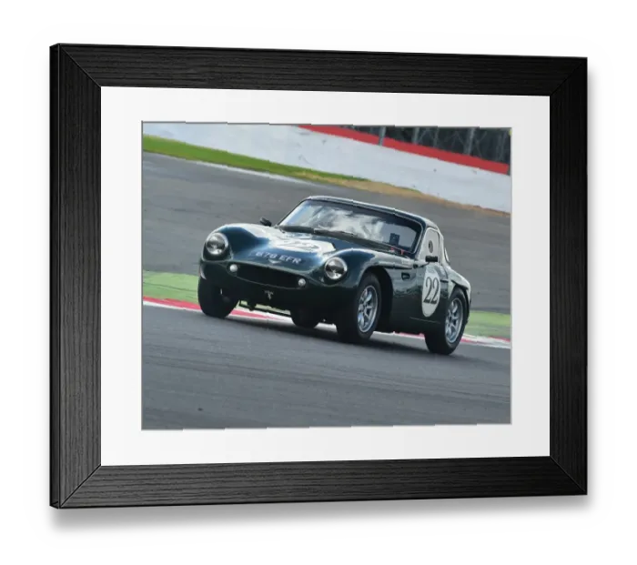 Framed Print : CM9 4704 Rod Begbie, TVR Grantura Framed Print : CM9 4704 Rod Begbie, TVR Grantura