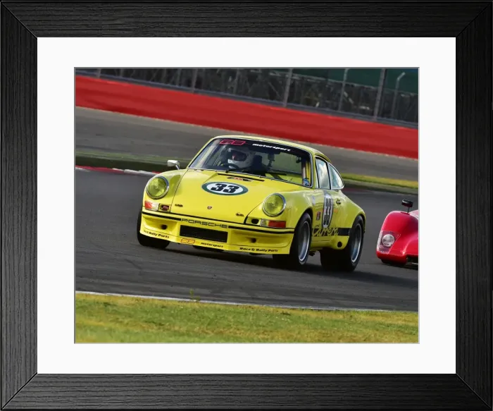 Framed Print : CM9 4730 Mark Bates, Porsche 911 RSR Framed Print : CM9 4730 Mark Bates, Porsche 911 RSR