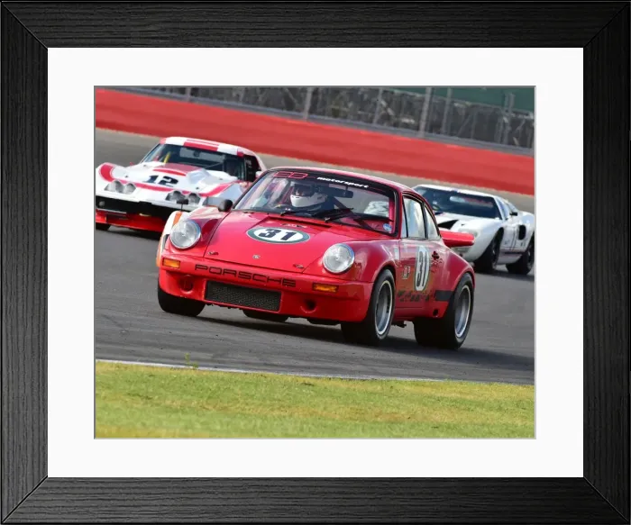 Framed Print : CM9 4733 James Bates, Porsche 911 RSR Framed Print : CM9 4733 James Bates, Porsche 911 RSR