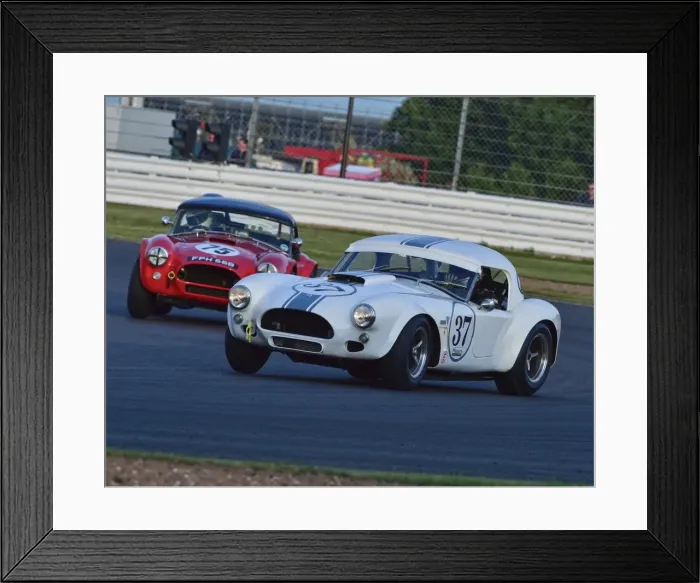 Framed Print : CM9 5164 Rob Hall, Andrew Willis, AC Cobra