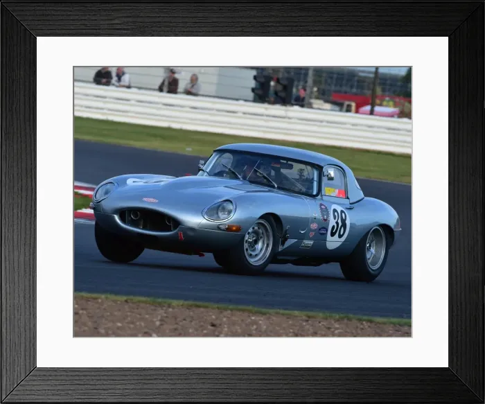 Framed Print : CM9 5174 Cliff Gray, Martin Brewer, Jaguar E-Type Framed Print : CM9 5174 Cliff Gray, Martin Brewer, Jaguar E-Type