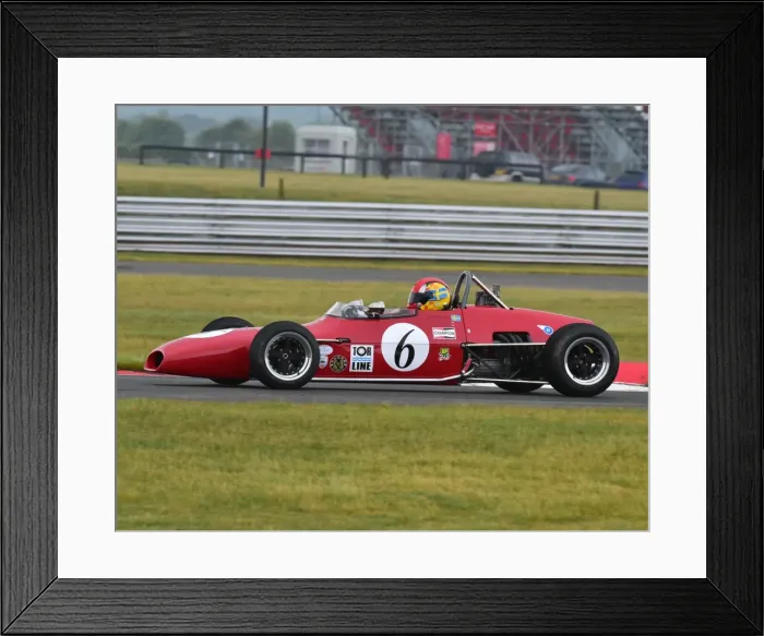 Framed Print : CM8 4860 Leif Bosson, Brabham BT28 Framed Print : CM8 4860 Leif Bosson, Brabham BT28