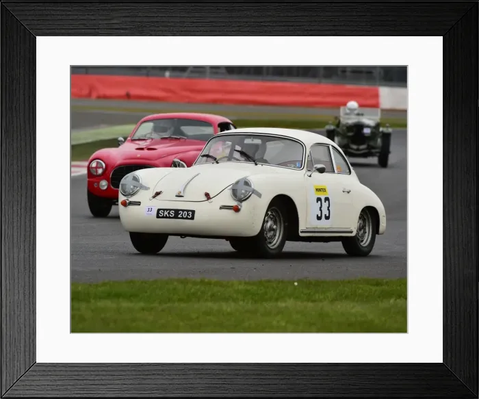 Framed Print : CM11 8943 Sean Bramhall, Porsche 356