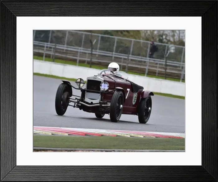 Framed Print : CM11 9093 David Wylie, Frazer Nash AC