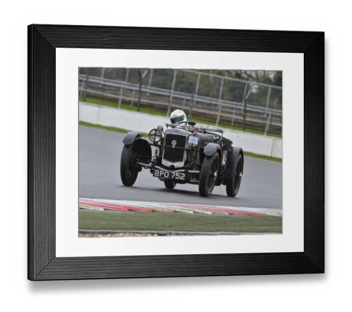 Framed Print : CM11 9096 Margaret Diffey, Frazer Nash TT replica Framed Print : CM11 9096 Margaret Diffey, Frazer Nash TT replica