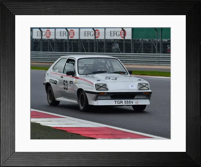 Framed Print : CM11 8624 Martin Greaves, Vauxhall Chevette 2300HS, TGR 555 V