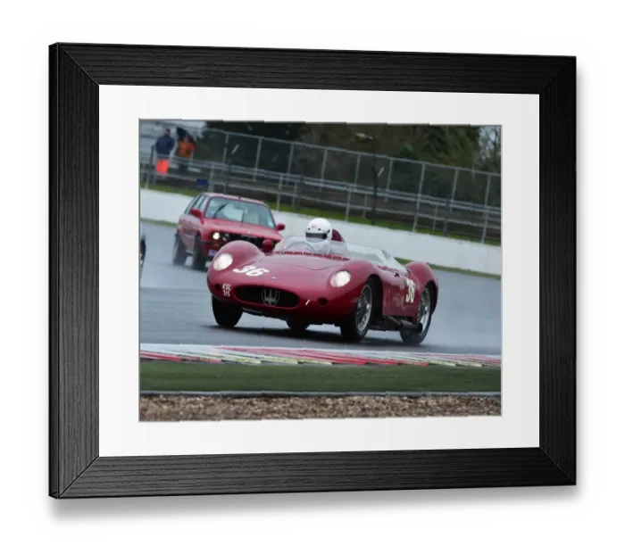 Framed Print : CM11 9239 Richard Wilson, Maserati 250S Framed Print : CM11 9239 Richard Wilson, Maserati 250S