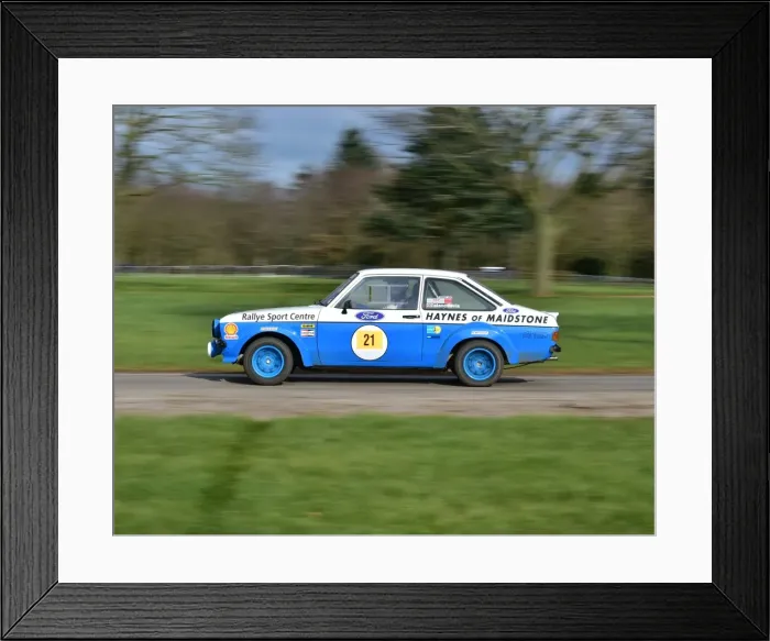Framed Print : CM11 9884 Alan Davis, Ford Escort Mk 2 Framed Print : CM11 9884 Alan Davis, Ford Escort Mk 2