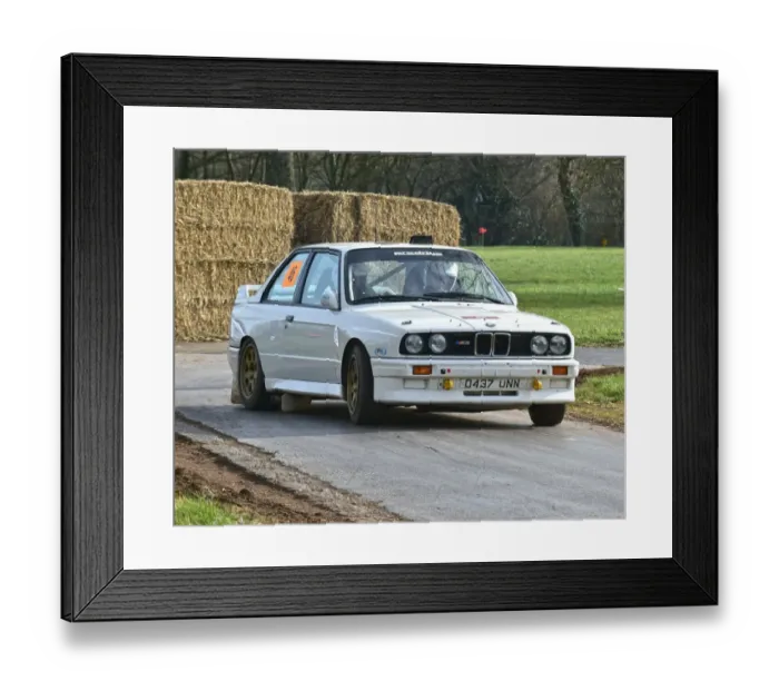Framed Print : CM11 9914 Paul Howard, Steve Rimmer, BMW E30 M3