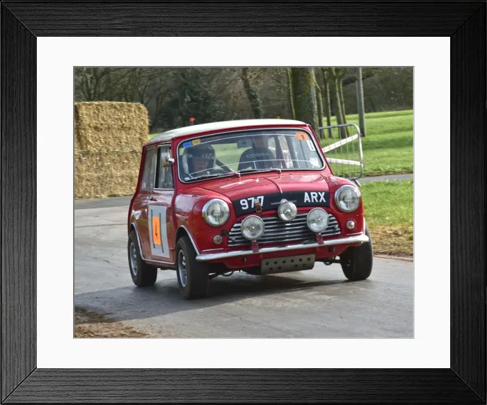 Framed Print : CM11 9943 Patrick Walker, Mini Cooper S Framed Print : CM11 9943 Patrick Walker, Mini Cooper S