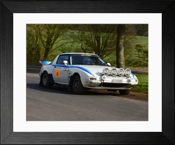 Framed Print : CM11 9982 Jeff Williamson, Mazda RX-7 Framed Print : CM11 9982 Jeff Williamson, Mazda RX-7